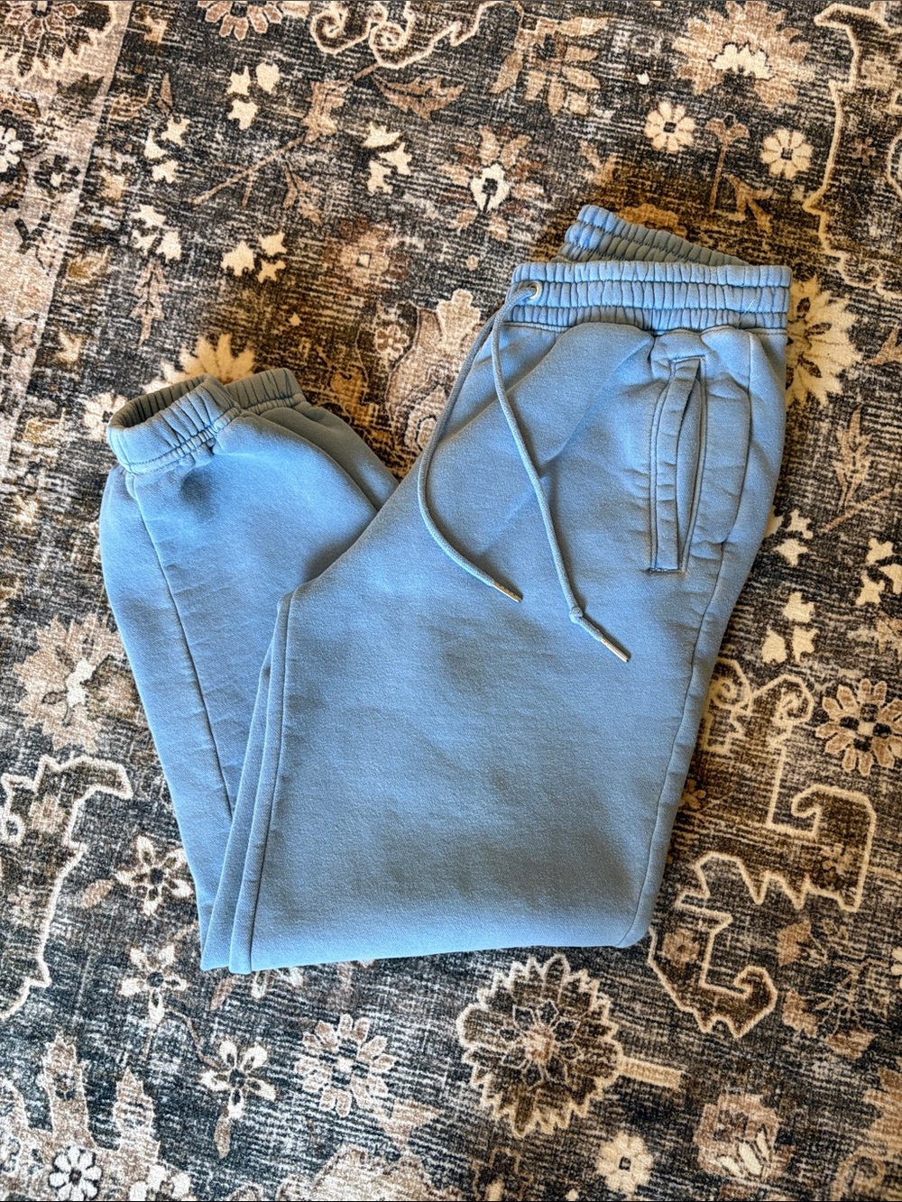 Abercrombie & Fitch Light Blue Cozy Sweatpants